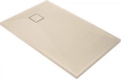 Deante Cadita de dus dreptunghiulara, din granit, slim, bej, 120x80x3.6 cm, Deante Correo (KQR_544B)