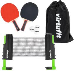 VIRTUFIT Állítható ping pong szett asztalra fekete