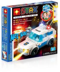 Open Brick Source Jucarie Stax - Set constructie copii cu lumini si sunete - Masina de politie (H12101) - ookee