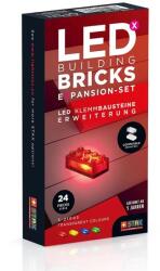 Open Brick Source Jucarie - Seturi de constructie cu lumini Stax - Extensie culori transparente (24 piese) (S-21003) - ookee