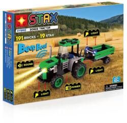 Open Brick Source Jucarie Stax - Set constructie cu lumini si sunete - Tractor (30822) - ookee