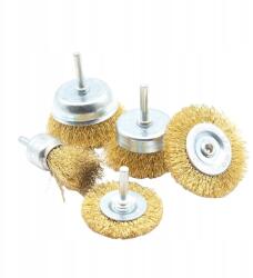  Drótkefe Készlet Fúrógéphez 5 db-os (Szczotki druciane do wiertarki wkrętarki)