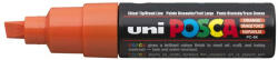 uni Dekormarker, 8 mm, vágott, UNI "Posca PC-8K", narancssárga (TUPC8KN) (TUPC8KN)