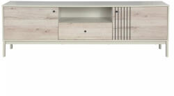  Frost RTV1 Modern TV Szekrény Laminált Törtfehér-Alpesi Tölgy (SIG-FROSTRTV1)