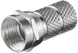 Goobay Conector F lungime 20mm pt cabluri diametru 6.5mm Goobay (FC-6.5F20)