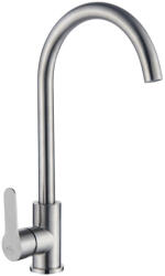 INVENA TREND INOX konyhai csaptelep forgatható kifolyóval, króm/rozsdamentes acél hatású BZ-53-L23-L (BZ-53-L23-L)
