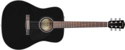Fender CD-60 Dreadnought V3 DS Black - jumbomusic