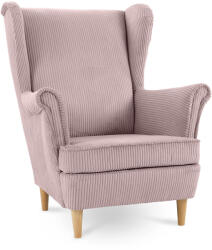  DORY kordbársony füles fotel - rózsaszín (10000013162)