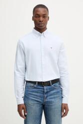 Tommy Hilfiger pamut ing legombolt galléros, fehér, regular, DM0DM21298 - kék XXL