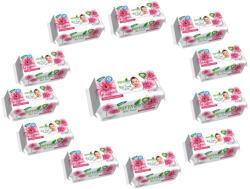 Pufy Fresh nedves törlőkendő 120db Fedeles - Gerbera(12csomag)