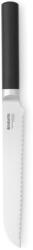 Brabantia Profile Slice & Dice kenyérvágó kés, r. m. acél penge, fekete műanyag markolat - 250149 (250149)