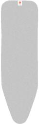 Brabantia Ironing Table Perfect Fit Covers vasalódeszka huzat, 1240x380mm - B méret, felső réteg - huzat + 2mm hab alátét, metalizált szürke - 317705 (317705)