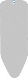 Brabantia Ironing Table Perfect Fit Covers vasalódeszka huzat, 1240x450mm - C méret, felső réteg - huzat + 2mm hab alátét, metalizált szürke - 136702 (136702)