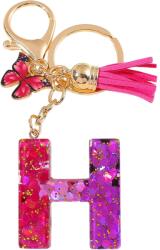 HARAHU Ábécé kulcstartó - H/Rózsaszín/Pillangó KP37952
