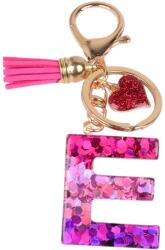 HARAHU Ábécé kulcstartó - E/Rózsaszín/Szív KP37975
