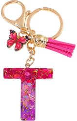 HARAHU Ábécé kulcstartó - T/Rózsaszín/Pillangó KP37964