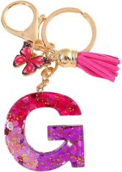 HARAHU Ábécé kulcstartó - G/Rózsaszín/Pillangó KP37951