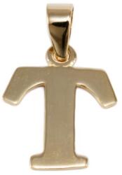 Ékszershop Fényes T betű arany medál (1315473)