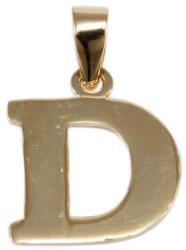 Ékszershop Fényes D betű arany medál (1315459)