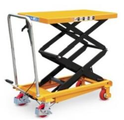 STAXX kézi működtetésű, összecsukható, mobil emelőasztal, 350 kg teherbírással