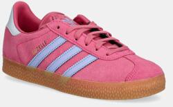 adidas Originals gyerek velúr sportcipő GAZELLE - rózsaszín 35 - answear - 22 990 Ft