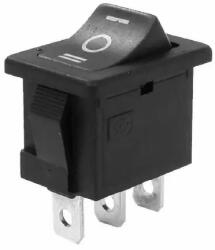 TECHFUN Háromállású kapcsoló fekete 3 tűs (73914)