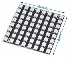 TECHFUN RGB LED mátrix 8 × 8 WS2812B 64 bites (89130)