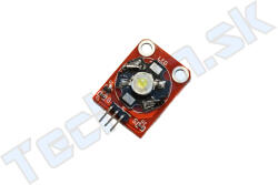 TECHFUN 3W LED tranzisztorral - Piros (53974)
