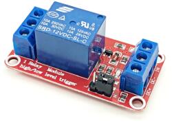 TECHFUN Relémodul 1 csatorna H / L áthidalóval - 5 V (6693)