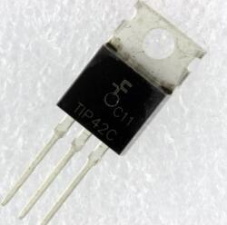 TECHFUN PNP teljesítmény BJT tranzisztor TO-220 100V 6A TIP42C (81301)