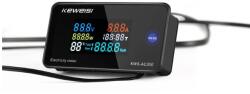 TECHFUN Panel wattmérő KWS-AC300 LCD kijelzővel - 100A (115484)