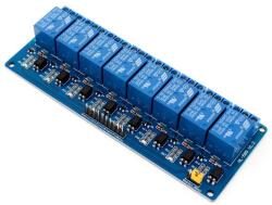 TECHFUN 8 csatornás relé 5V / 12V - 5 V (5165)