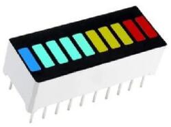 TECHFUN LED szegmens akkumulátorjelző szín (37983)