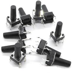TECHFUN Gombok 50 db 6x6x13 mm (1233)