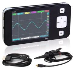 TECHFUN DS211 oszcilloszkóp + tartozékok (9796)