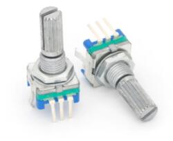 TECHFUN THT forgó jeladó EC11 gombbal - Bemetszéssel (57386)