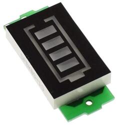 TECHFUN Lítium 4.2V elem kijelző 1S - 8S zöld (71574)