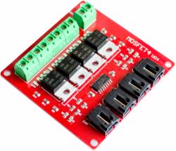 TECHFUN Mosfet modul 4 csatornás IRF540N (37939)