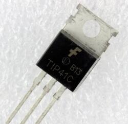 TECHFUN NPN teljesítményű BJT tranzisztor TO-220 100V 6A TIP41C (81298)