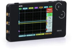 TECHFUN DS212 oszcilloszkóp + 2 csatornás tartozékok (122561)