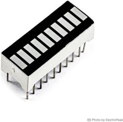 TECHFUN LED szegmens akkumulátorjelző piros (5336)