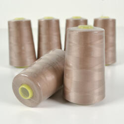 Takoy Overlock / coverlock Poliészter cérna NTF 5000 - sötét bézs