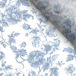 Takoy Puha tüll blue flowers
