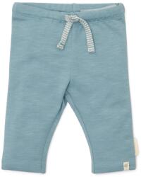Little Dutch Pantaloni din bumbac organic - Stone Blue - Forest Friends - Little Dutch