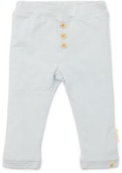 Little Dutch Pantaloni din bumbac organic - Baby Blue - Forest Friends - Little Dutch