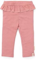 Little Dutch Pantaloni din bumbac organic - Pink Blush - Fairy Garden - Little Dutch