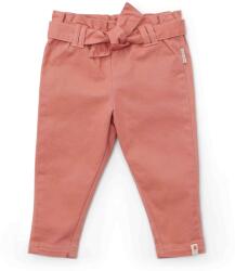 Little Dutch Pantaloni din bumbac organic - Warm Rose - Little Farm - Little Dutch