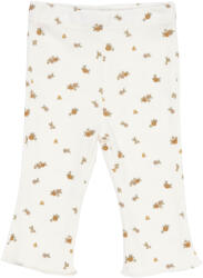 Little Dutch Pantaloni din bumbac organic evazati - White Blossom - Vintage Little Flowers - Little Dutch