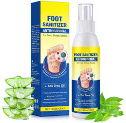NOVA KISS Spray Purificator pentru Igiena si Protectia Picioarelor cu Ulei de Arbore de Ceai, 120 ml