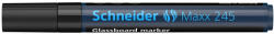 Schneider Üvegtábla marker 1-3mm, Schneider Maxx 245 fekete (BLACKFRIDAY_OK_36360)